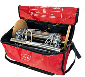 Лестница спасательная навесная пожарная ЛНСП-Кст-6-Н "ССС-М" 6 метров