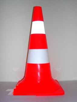 Конус сигнальный дорожный 520 мм КС-2.4 с утяжелителем